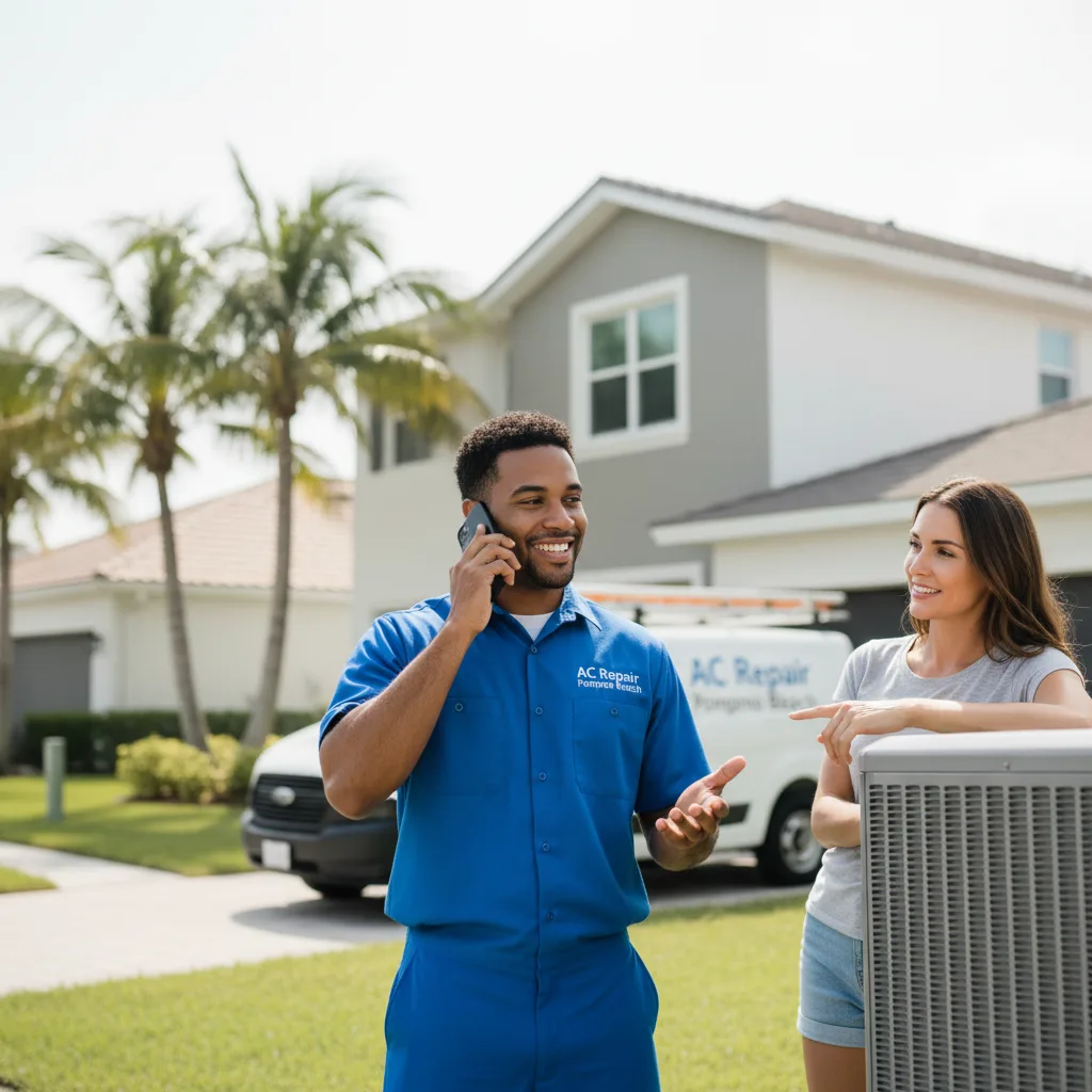 AC Repair Pompano Beach customer support in Hubbardsville
